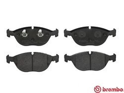 SET PLACUTE FRANA BREMBO P 06 019 - Compatibil cu ALPINA, AUDI, BENTLEY, BMW, CHRYSLER, MERCEDES-BENZ, ROLLS-ROYCE, VW