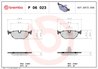 Set placute frana Brembo P 06 023