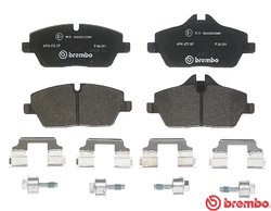 SET PLACUTE FRANA BREMBO P 06 091 - Compatibil cu BMW
