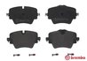 SET PLACUTE FRANA BREMBO P 06 093 - Compatibil cu BMW, BMW (BRILLIANCE), MINI, TOYOTA, ZINORO