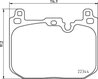 SET PLACUTE FRANA BREMBO P 06 097 - Compatibil cu BMW, MINI