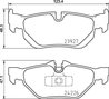SET PLACUTE FRANA BREMBO P 06 105 - Compatibil cu BMW, BMW (BRILLIANCE)