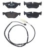 SET PLACUTE FRANA BREMBO P 06 105 - Compatibil cu BMW, BMW (BRILLIANCE)