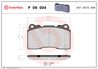 Set placute frana Brembo P 09 004