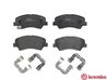 SET PLACUTE FRANA BREMBO P 18 025 - Compatibil cu EMGRAND, GEELY, HYUNDAI, HYUNDAI (BEIJING), KIA, KIA (DYK), PROTON