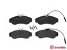 Set placute frana Brembo P 23 069