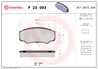 SET PLACUTE FRANA BREMBO P 23 093 - Compatibil cu CITROEN, FIAT, PEUGEOT