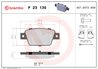SET PLACUTE FRANA BREMBO P 23 135 - Compatibil cu CHRYSLER, FIAT, LANCIA