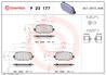 Set placute frana Brembo P 23 177