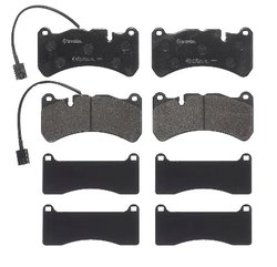 SET PLACUTE FRANA BREMBO P 23 186 - Compatibil cu ALFA ROMEO