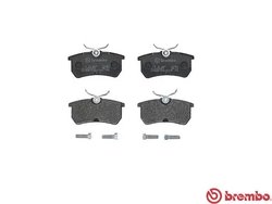 SET PLACUTE FRANA BREMBO P 24 047 - Compatibil cu FORD, FORD AUSTRALIA, FORD USA