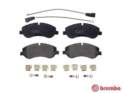 SET PLACUTE FRANA BREMBO P 24 152 - Compatibil cu FORD, FORD AUSTRALIA