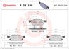Set placute frana Brembo P 24 188