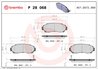 SET PLACUTE FRANA BREMBO P 28 068 - Compatibil cu ACURA, ACURA (GAC), AEOLUS, BAIC HUANSU, CHANGAN, GEELY, GREAT WALL, HAVAL, HO