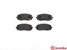 Set placute frana Brembo P 30 032