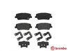 SET PLACUTE FRANA BREMBO P 30 063 - Compatibil cu GENESIS, HYUNDAI, HYUNDAI (BEIJING), INOKOM, KIA, KIA (DYK), SSANGYONG