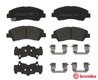 SET PLACUTE FRANA BREMBO P 30 076 - Compatibil cu HYUNDAI