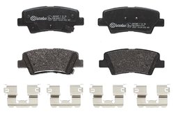 SET PLACUTE FRANA BREMBO P 30 106 - Compatibil cu HYUNDAI, KIA