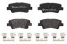 SET PLACUTE FRANA BREMBO P 30 106 - Compatibil cu HYUNDAI, KIA
