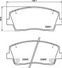 SET PLACUTE FRANA BREMBO P 30 108 - Compatibil cu GENESIS, KIA