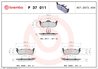 Set placute frana Brembo P 37 011