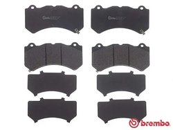 SET PLACUTE FRANA BREMBO P 37 018 - Compatibil cu BYD, CADILLAC, CHEVROLET, DENZA, DODGE, JEEP, LEXUS, NISSAN