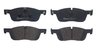 SET PLACUTE FRANA BREMBO P 44 026 - Compatibil cu JAGUAR, JAGUAR (CHERY), LAND ROVER, LAND ROVER (CHERY)