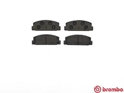 SET PLACUTE FRANA BREMBO P 49 036 - Compatibil cu BESTURN (FAW), MAZDA
