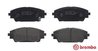 SET PLACUTE FRANA BREMBO P 49 050 - Compatibil cu MAZDA, MAZDA (CHANGAN)