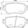 Set placute frana Brembo P 49 059