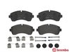 SET PLACUTE FRANA BREMBO P 50 059 - Compatibil cu MERCEDES-BENZ, MERCEDES-BENZ (FJDA), VW