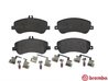 SET PLACUTE FRANA BREMBO P 50 086 - Compatibil cu MERCEDES-BENZ, MERCEDES-BENZ (BBDC)