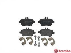 SET PLACUTE FRANA BREMBO P 50 091 - Compatibil cu MERCEDES-BENZ