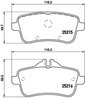Set placute frana Brembo P 50 099