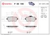 Set placute frana Brembo P 50 100