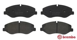 SET PLACUTE FRANA BREMBO P 50 129 - Compatibil cu MERCEDES-BENZ, MERCEDES-BENZ (FJDA)