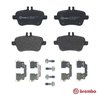 SET PLACUTE FRANA BREMBO P 50 140 - Compatibil cu INFINITI, MERCEDES-BENZ, MERCEDES-BENZ (BBDC)