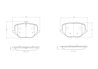 SET PLACUTE FRANA BREMBO P 50 170 - Compatibil cu MERCEDES-BENZ