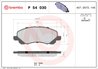 SET PLACUTE FRANA BREMBO P 54 030 - Compatibil cu BAIC, BAIC WEIWANG, BAIC-ORV, CHRYSLER, CITROEN, DODGE, FIAT, HYUNDAI, JEEP, L