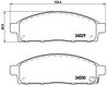 Set placute frana Brembo P 54 038