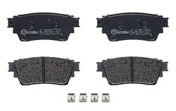 SET PLACUTE FRANA BREMBO P 54 063 - Compatibil cu MITSUBISHI, MITSUBISHI (GAC)
