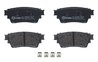 SET PLACUTE FRANA BREMBO P 54 063 - Compatibil cu MITSUBISHI, MITSUBISHI (GAC)