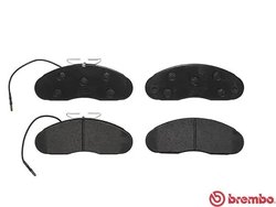 SET PLACUTE FRANA BREMBO P 56 019 - Compatibil cu NISSAN