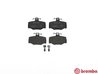 SET PLACUTE FRANA BREMBO P 56 024 - Compatibil cu NISSAN