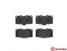 Set placute frana Brembo P 56 034