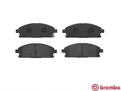 SET PLACUTE FRANA BREMBO P 56 040 - Compatibil cu ACURA, HONDA, INFINITI, ISUZU, NISSAN