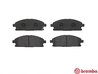 SET PLACUTE FRANA BREMBO P 56 040 - Compatibil cu ACURA, HONDA, INFINITI, ISUZU, NISSAN