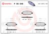 SET PLACUTE FRANA BREMBO P 56 046 - Compatibil cu FENGSHEN, HAIMA (FAW), INFINITI, INFINITI (DFAC), MITSUBISHI, NISSAN, NISSAN (