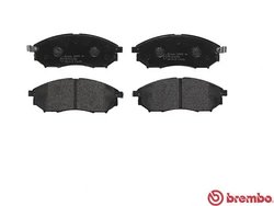 SET PLACUTE FRANA BREMBO P 56 058 - Compatibil cu INFINITI, MITSUBISHI, NISSAN, RENAULT, SAMSUNG