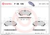 Set placute frana Brembo P 56 106
